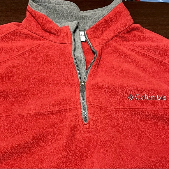 Columbia Omni Shield Mens Quarter Zip Lightweight Long Sleeve Pullover Sweater M - Picture 6 of 13